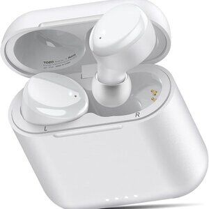NWT Tozo T6 Wireless Bluetooth Earbuds - White